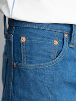 pure blue japan BG 013 blue gray slim tapered jeans coin pocket