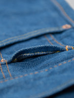 pure blue japan BG 013 blue gray slim tapered jeans coin pocket