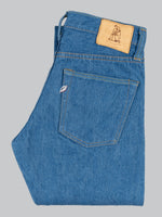 pure blue japan BG 013 blue gray slim tapered jeans japanese denim