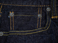Pure Blue Japan Broken Twill Slim Tapered Jeans Coin Pocket