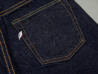 Pure Blue Japan Broken Twill Slim Tapered Jeans Pocket