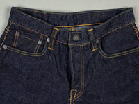 Pure Blue Japan Broken Twill Slim Tapered Jeans Waist