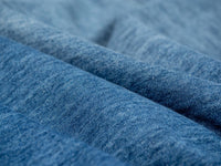 Pure Blue Japan Indigo Dyed Crewneck T-Shirt (Sunburned) Detail