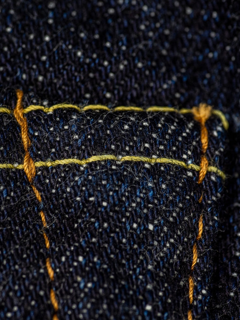 pure blue japan xx 013 slim tapered indigo jeans hidden rivet