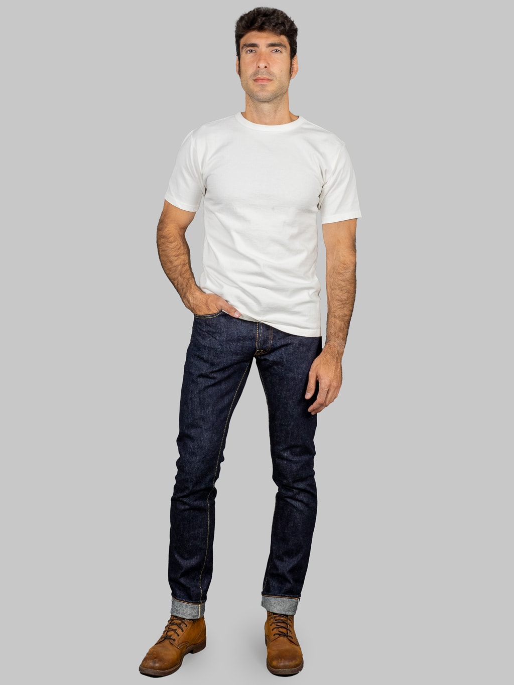 Pure Blue Japan XX-013 14oz Slim Tapered Jeans