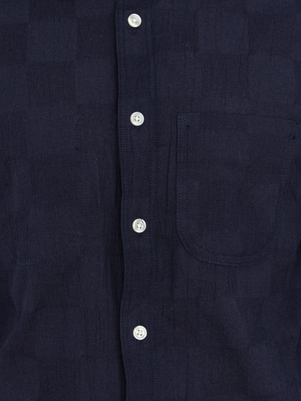 rogue territory jumper shirt navy checkered slim fit pearl buttons