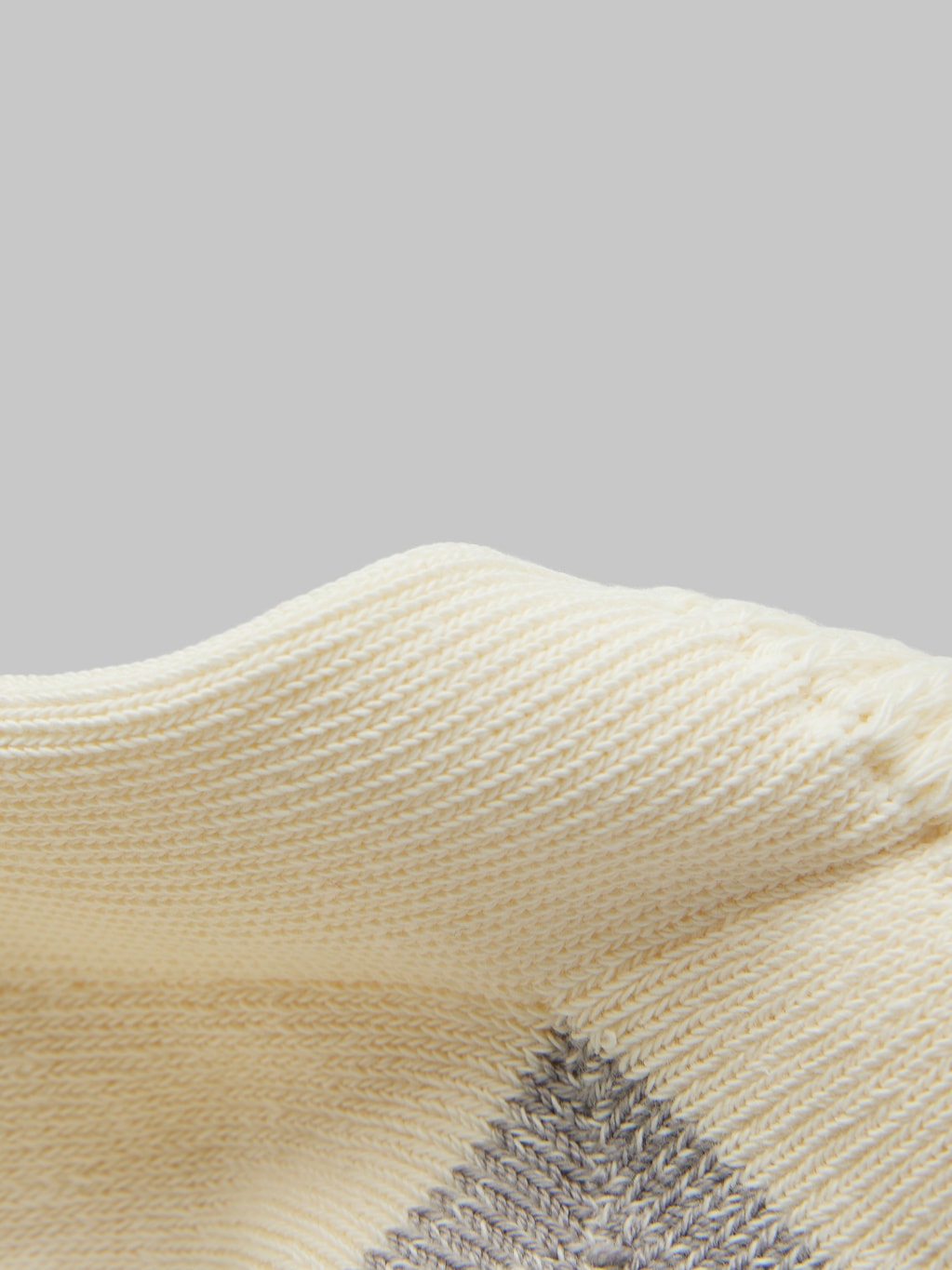 rototo oldschool crew socks navy dark red heel