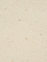 samurai jeans japanese cotton slub tshirt henley natural closeup