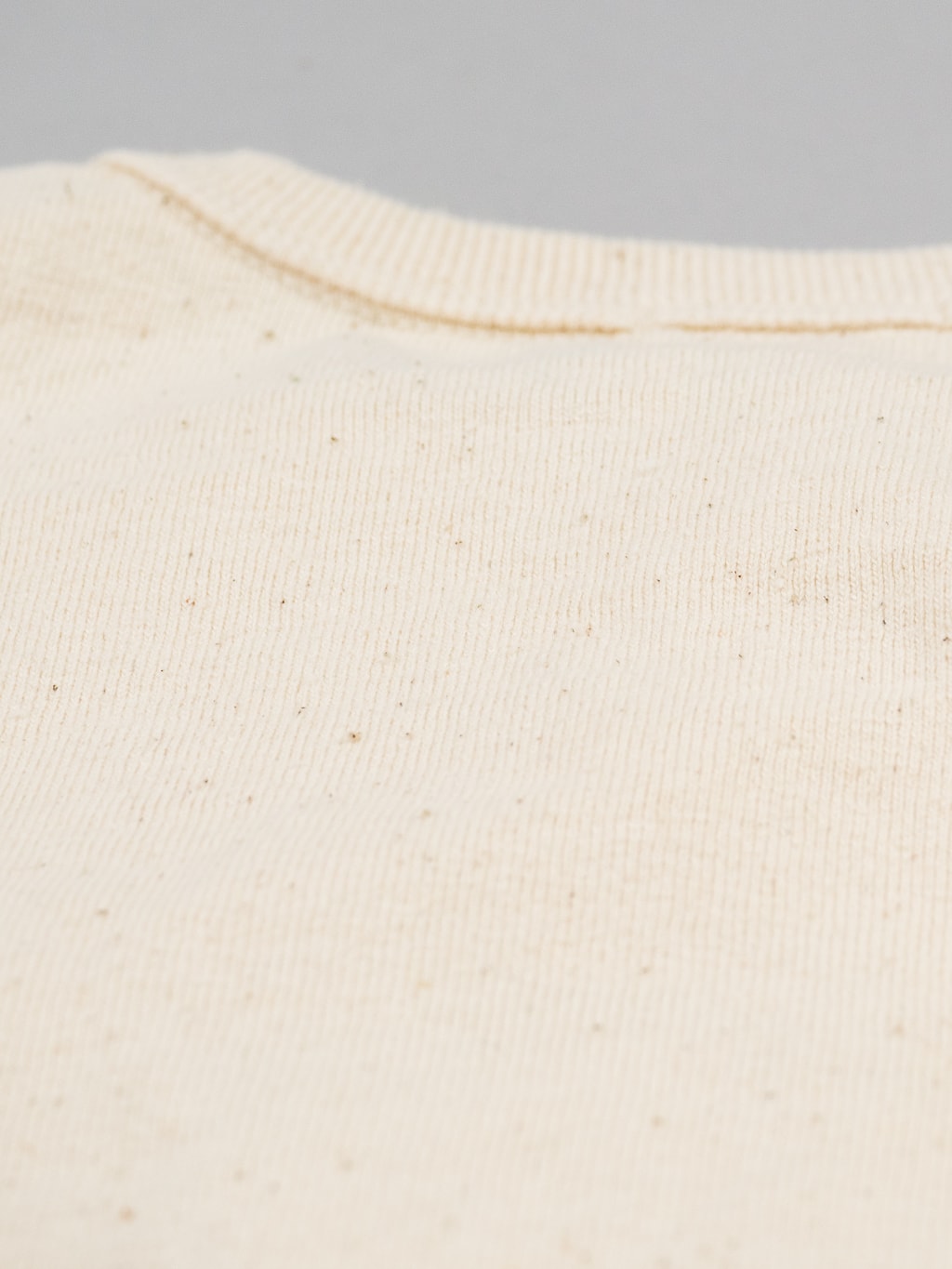 samurai jeans japanese cotton slub tshirt henley natural collar