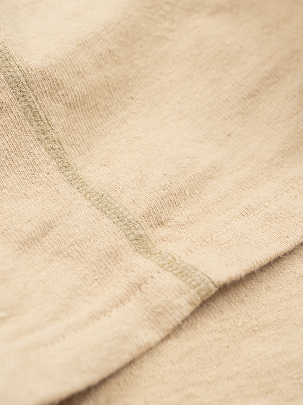 samurai jeans japanese cotton slub crew neck tshirt kuri fabric