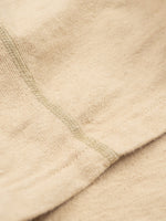 samurai jeans japanese cotton slub crew neck tshirt kuri fabric