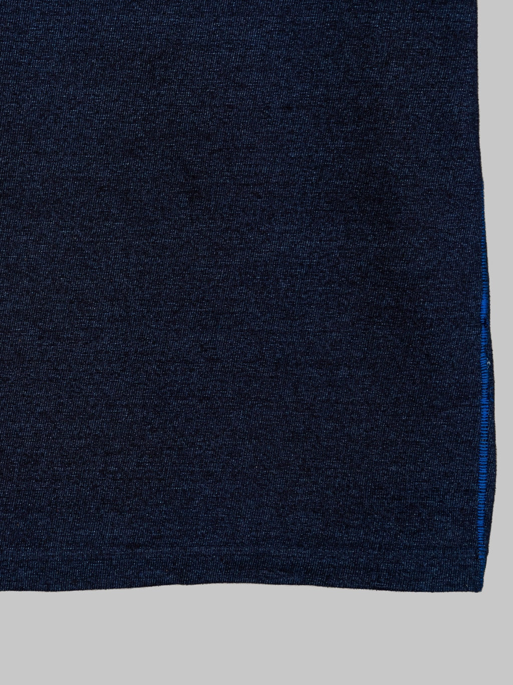 tanuki HSS Heavy Shinkai TShirt indigo hem
