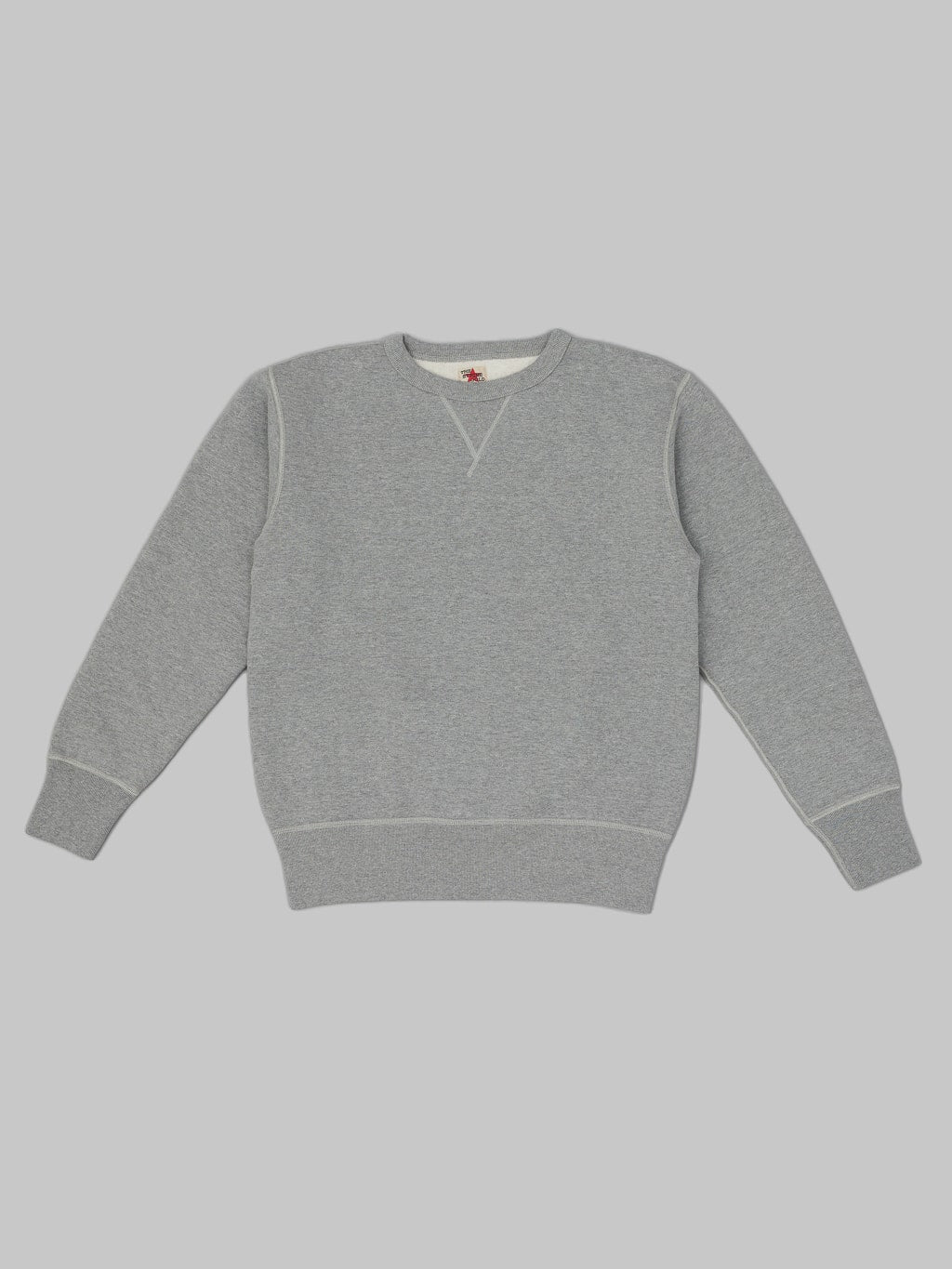 the strike gold loopwheeled sweatshirt grey front