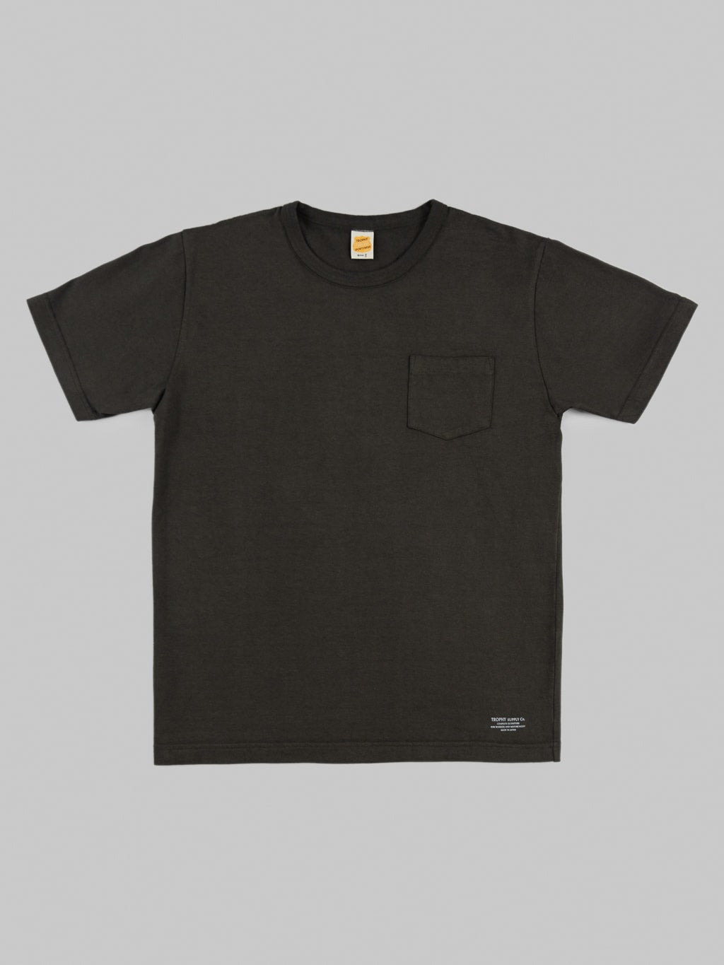 trophy clothing od pocket tee black classic fit