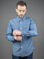 UES Chambray Work Shirt Cuff Fit
