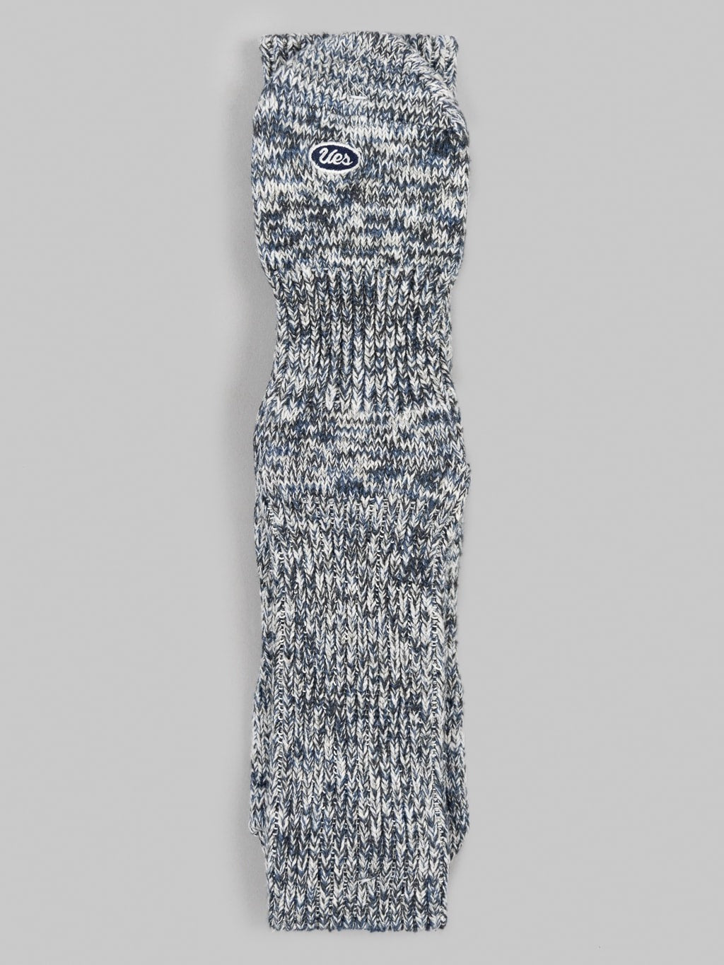 ues denim crew length socks grey