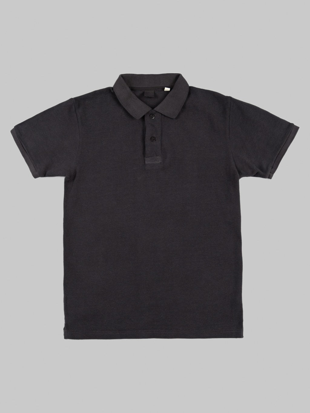 ues polo shirt black front