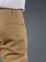 UES Regular Chino Olive-Brown Back Pocket