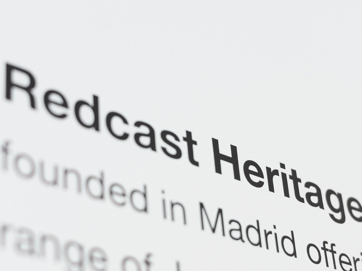NEW WEBSITE – Redcast 2.0