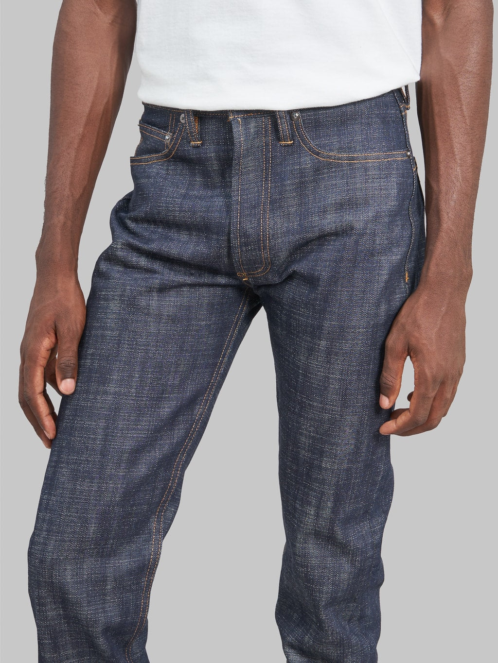 3sixteen CT 102xn 20th Anniversary Natural Indigo Jeans waist