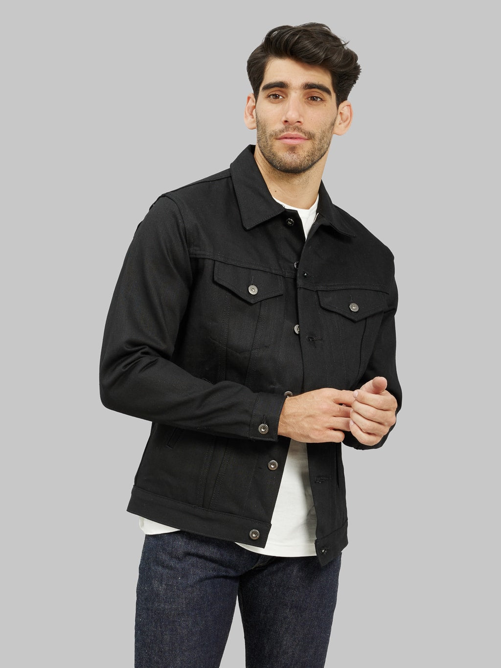 3sixteen type III denim jacket double black selvedge denim