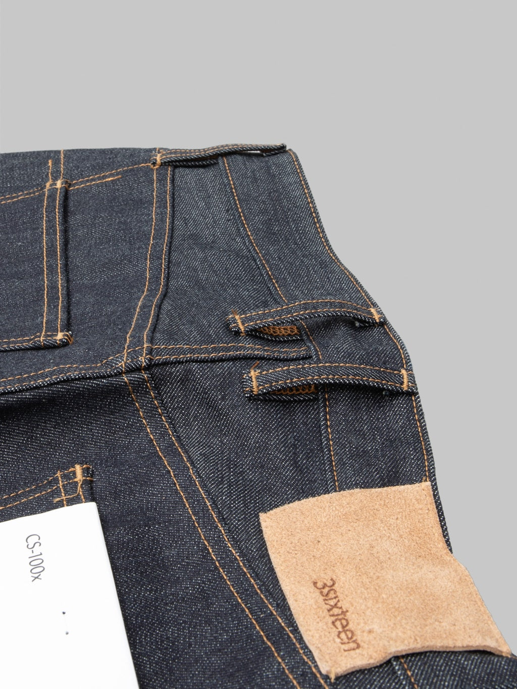 3sixteen CS 100 Classic Straight Jeans belt loop