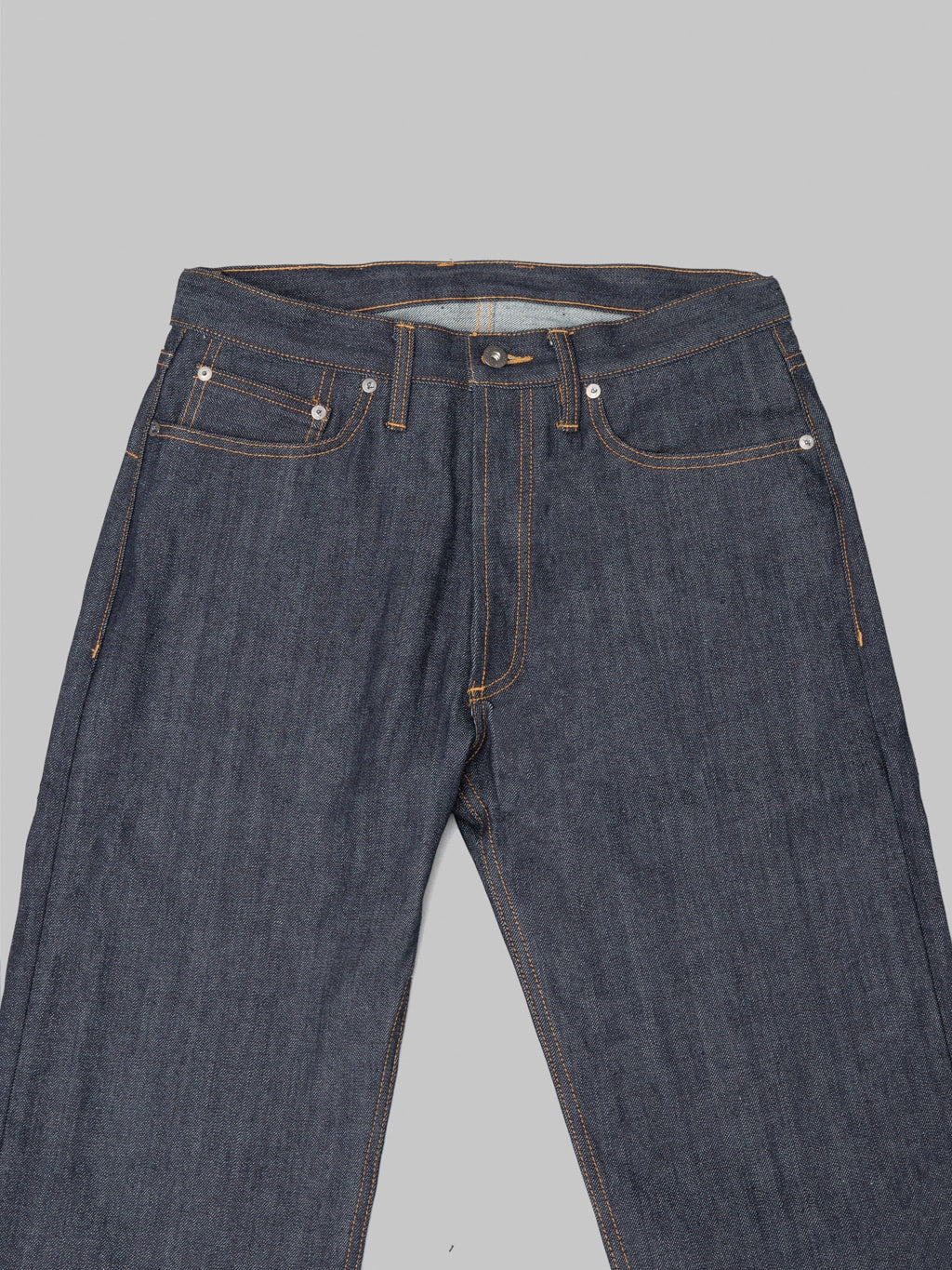 3sixteen CS 100 Classic Straight Jeans front detail