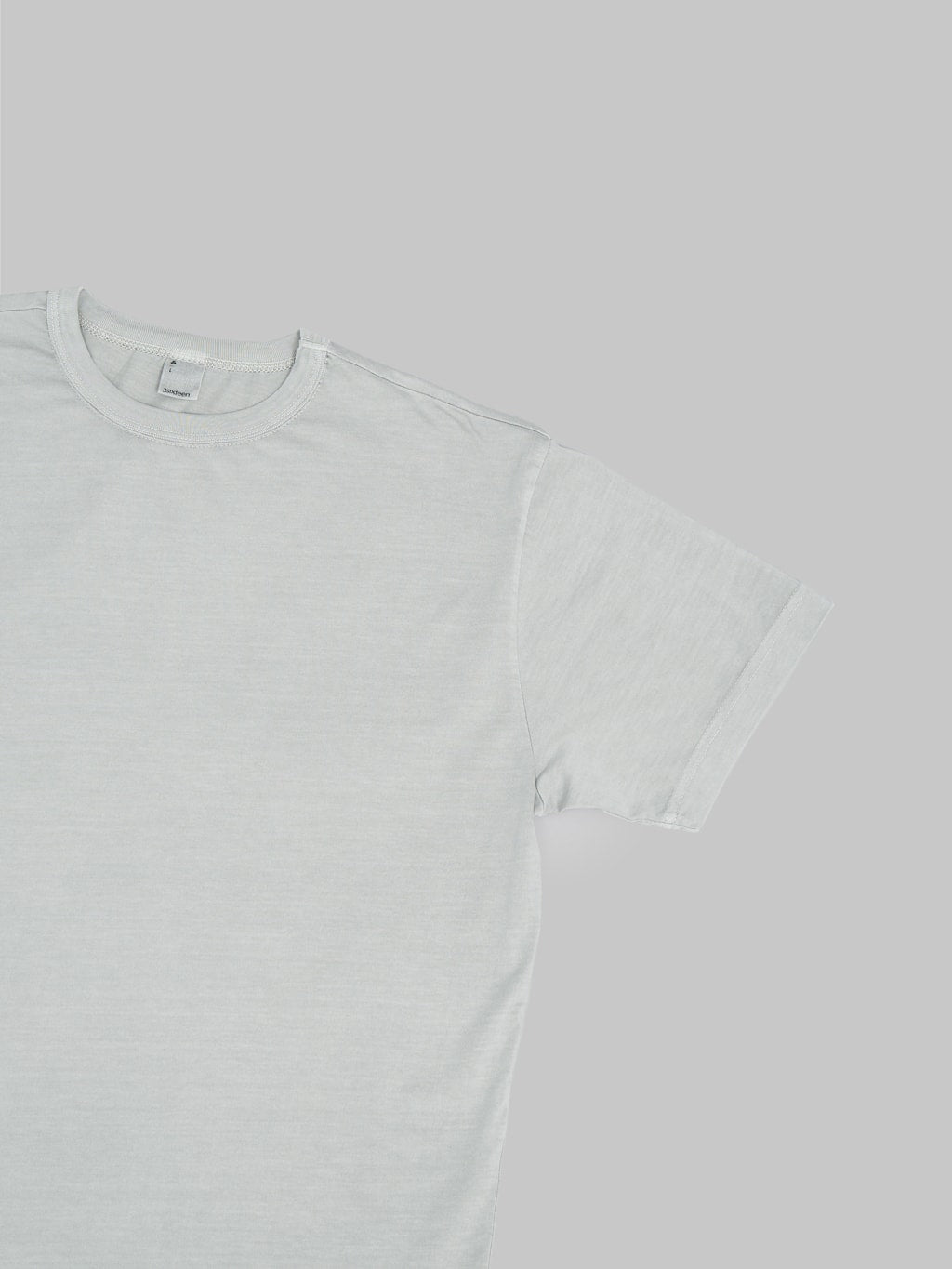 3sixteen garment dyed pima tshirt ash short sleeve