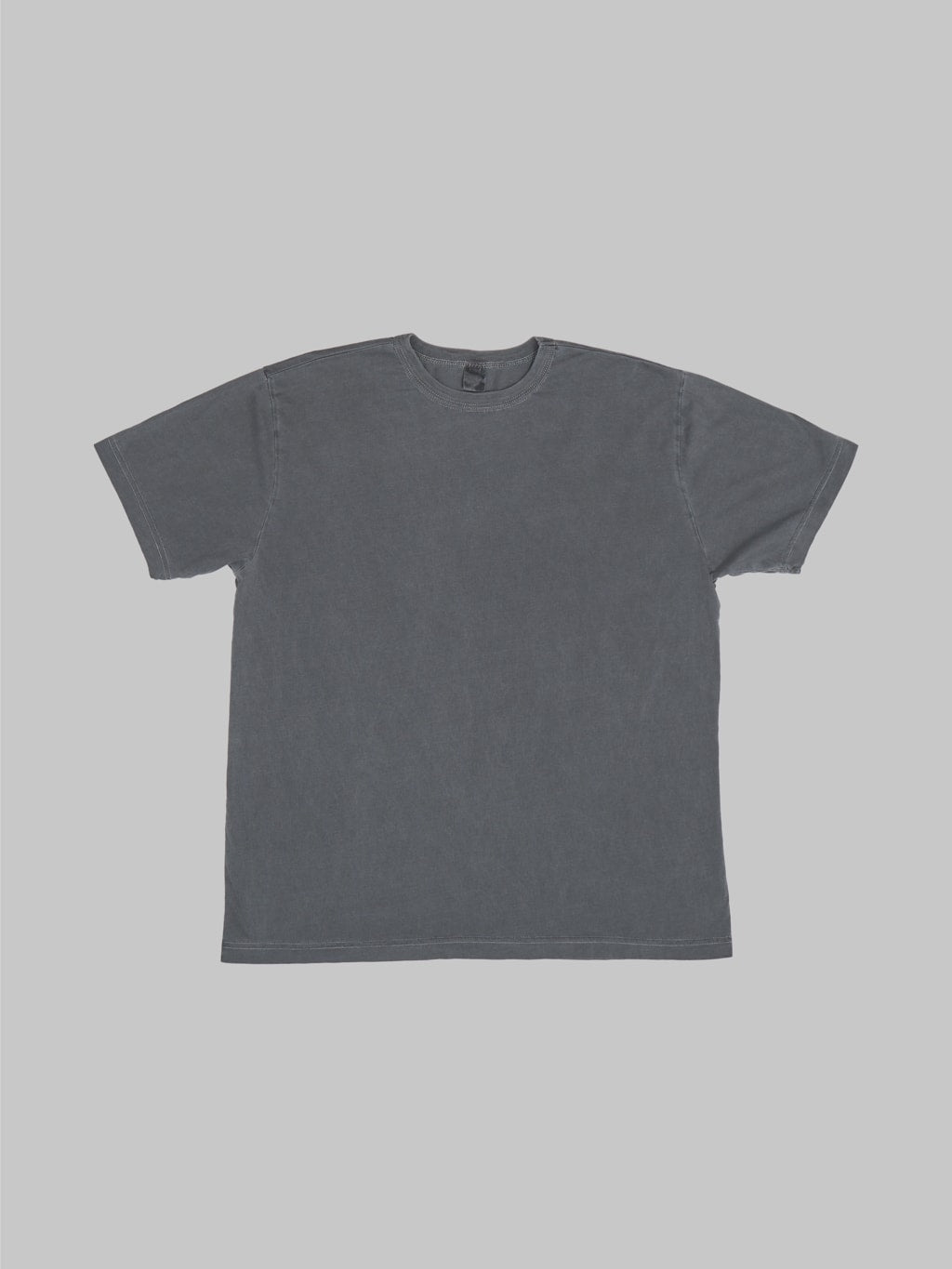 3sixteen garment dyed pima tshirt smoke front