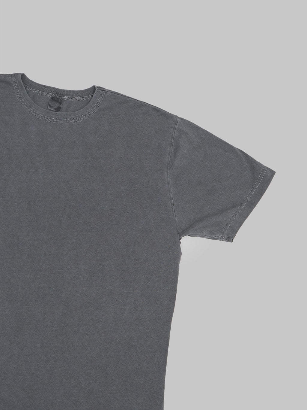 3sixteen garment dyed pima tshirt smoke sleeve