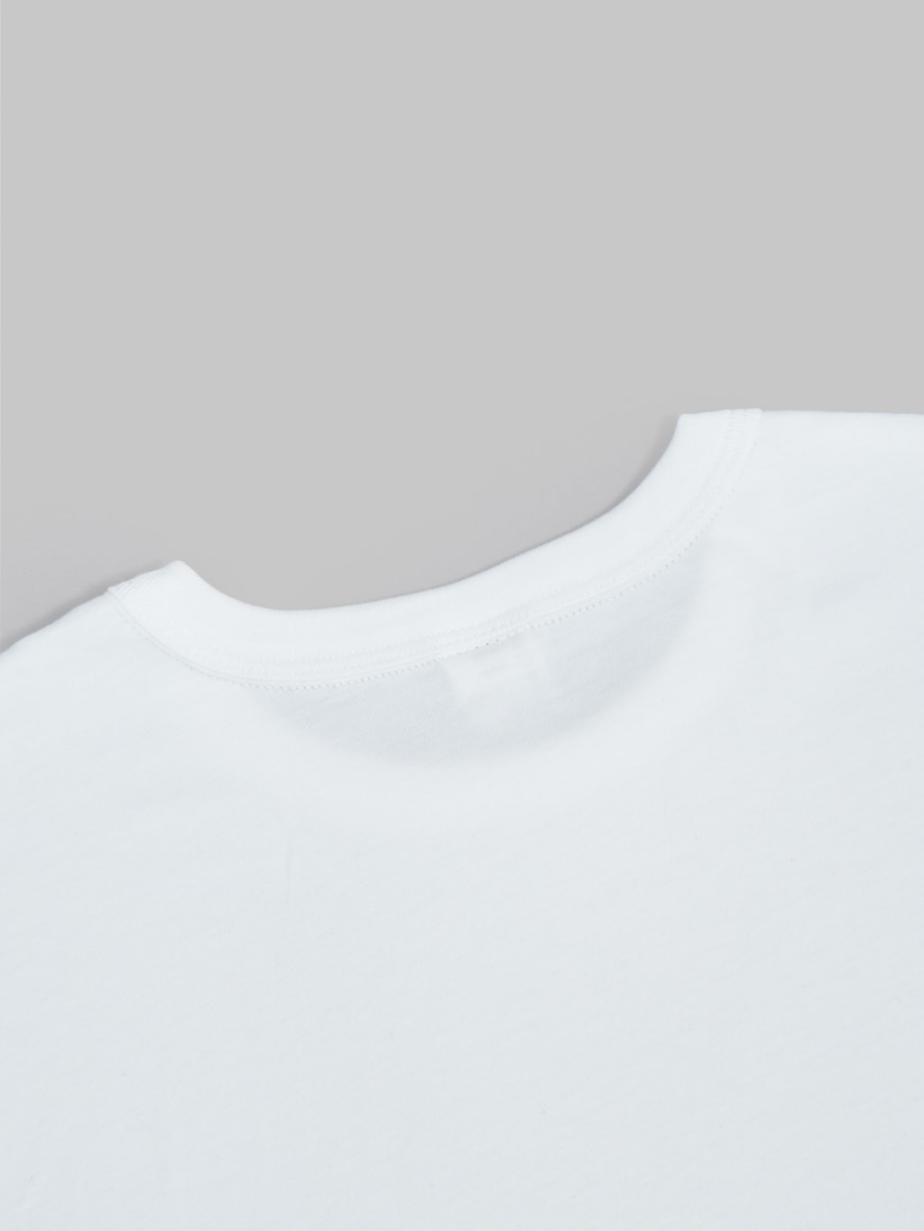 3sixteen pima tshirt white 2 pack relaxed back collar