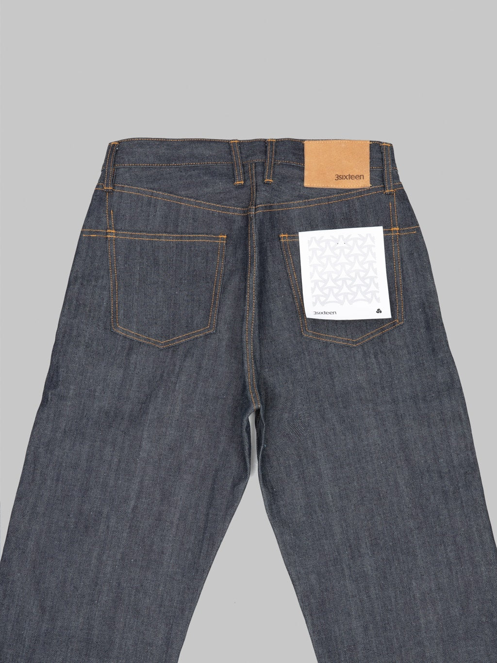 3sixteen RS 100 Relaxed Straight Jeans back details