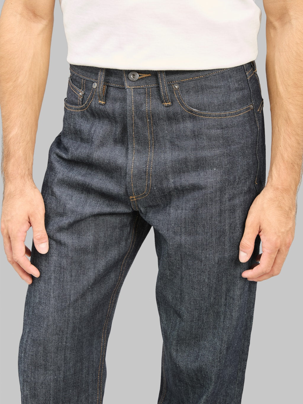 3sixteen RS 100 Relaxed Straight Jeans waist