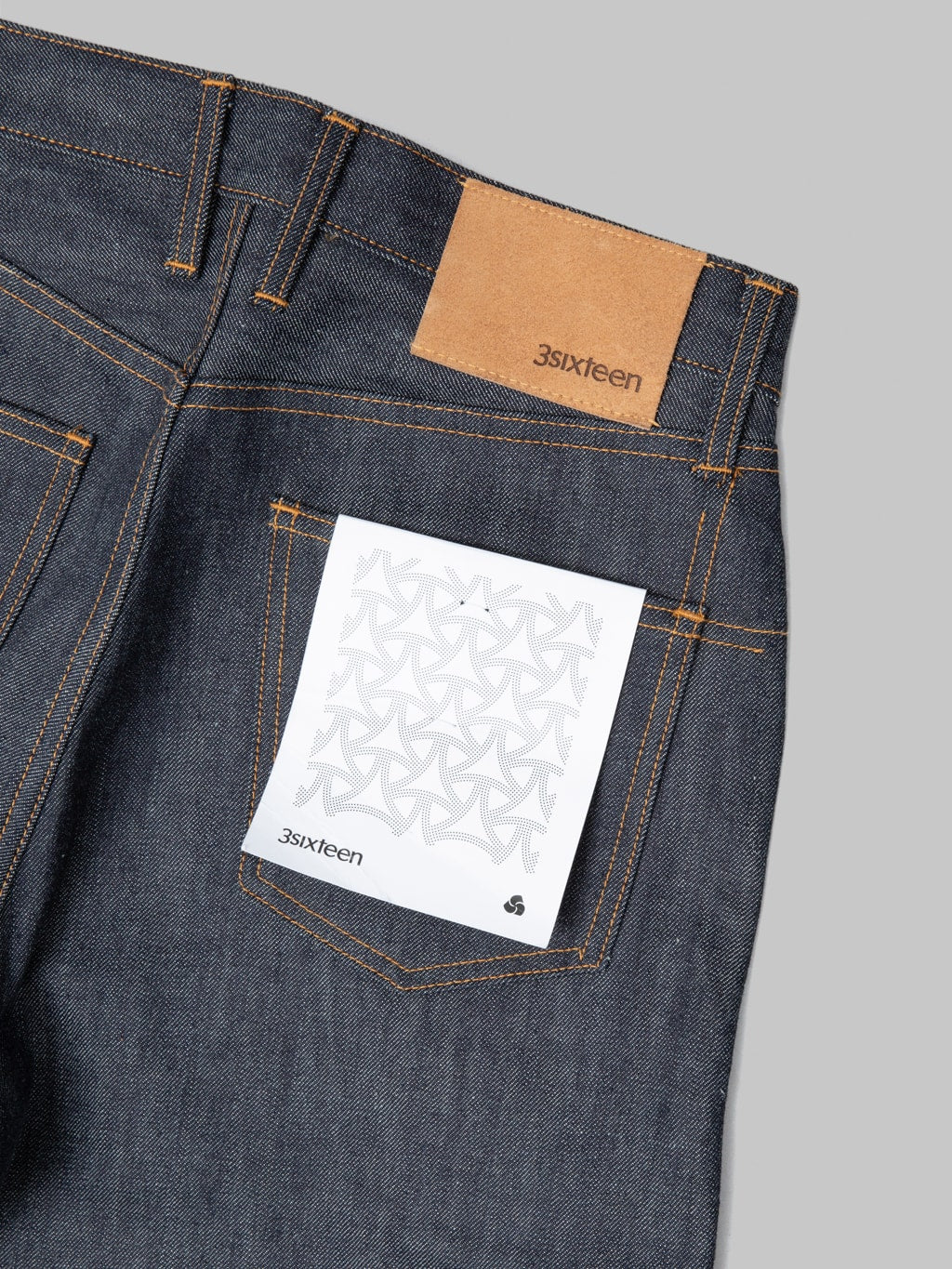 3sixteen RS 100 Relaxed Straight Jeans pocket flasher