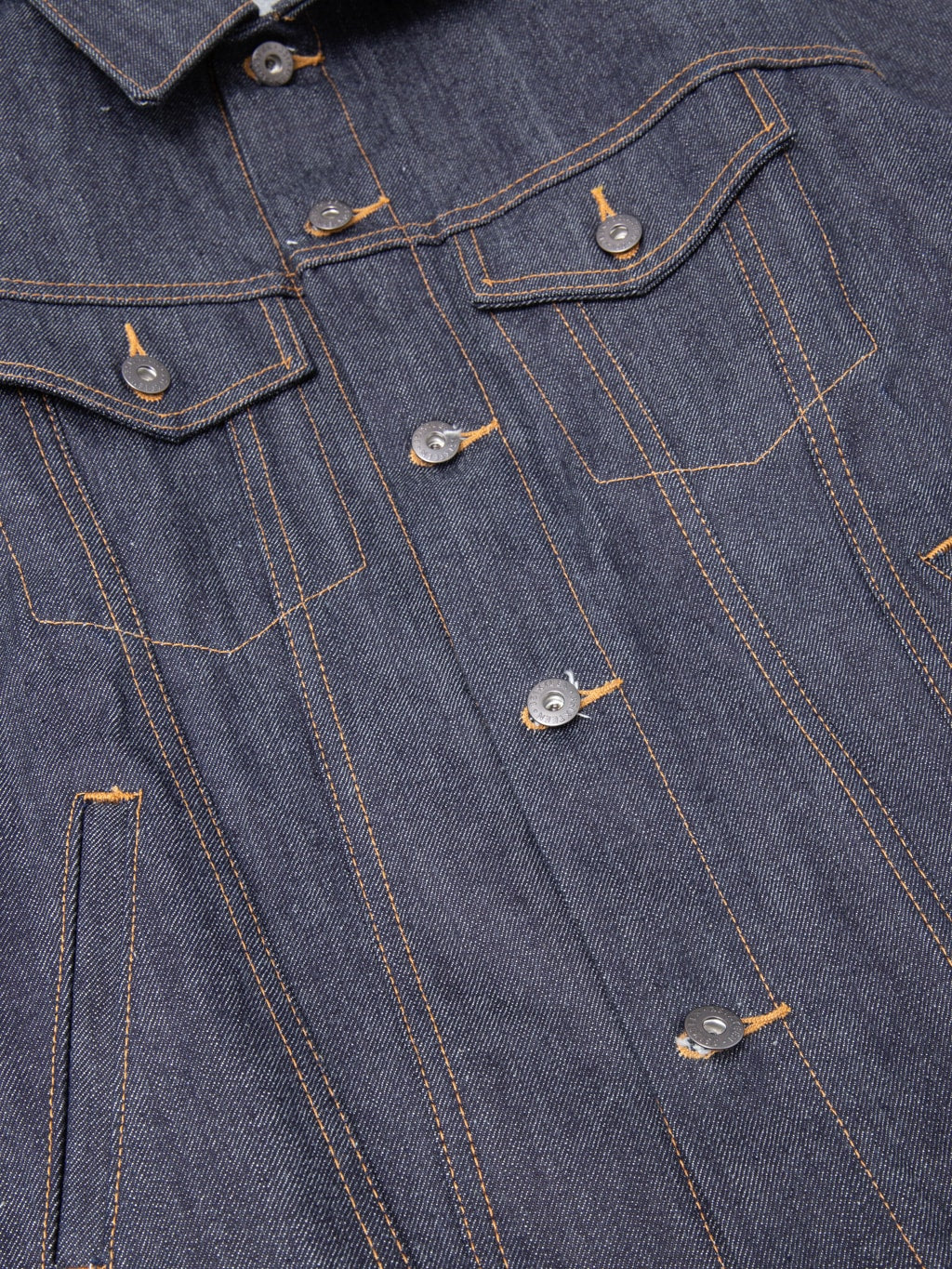 3sixteen Type 3s Denim Jacket Indigo stitching