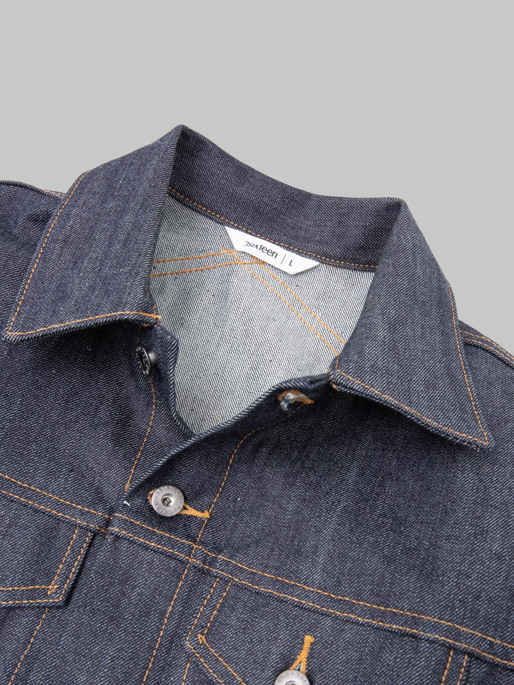 3sixteen Type 3s Denim Jacket Indigo interior fabric