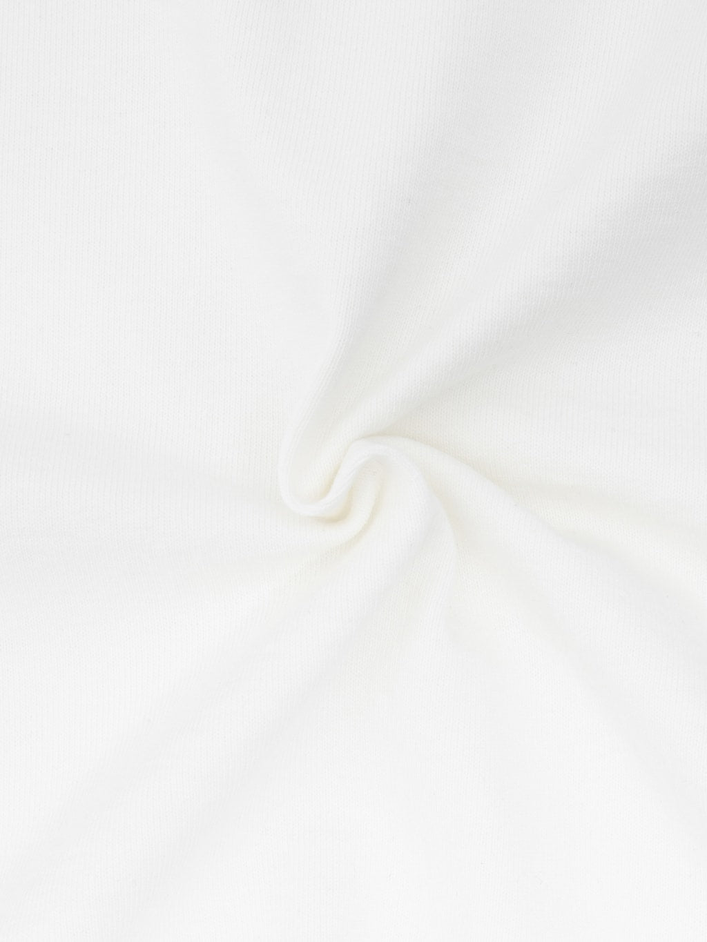 The Flat Head 20oz  Loopwheel Long Sleeve TShirt White texture