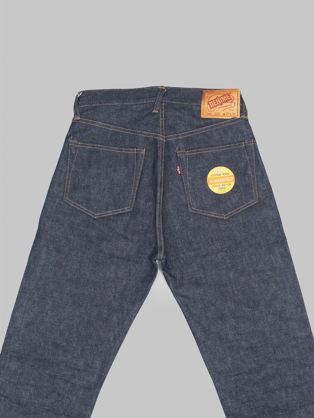Denime By Warehouse & Co. "Lot. 220A" Offset XX Model 14.5oz Regular Straight Jeans
