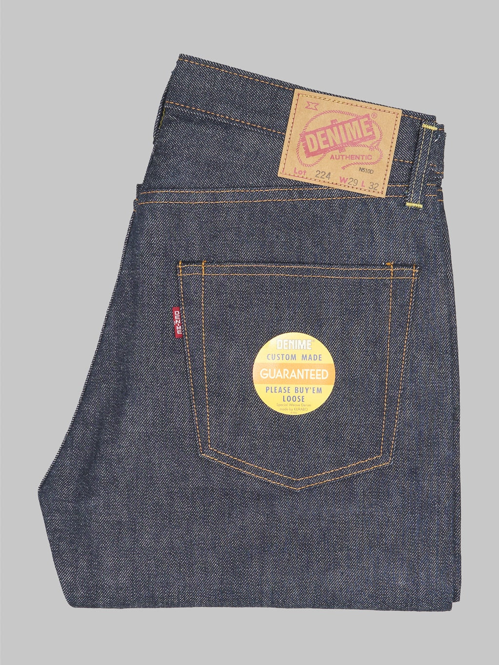 Denime By Warehouse & Co. "Lot. 224" 66Model 14.5oz Regular Straight Jeans