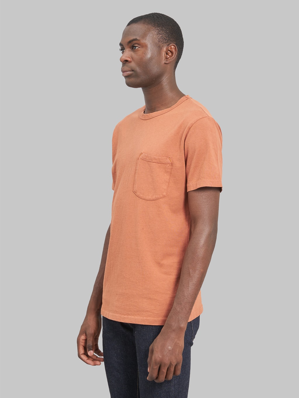 Freenote Cloth 9 Ounce Pocket T-Shirt Rust