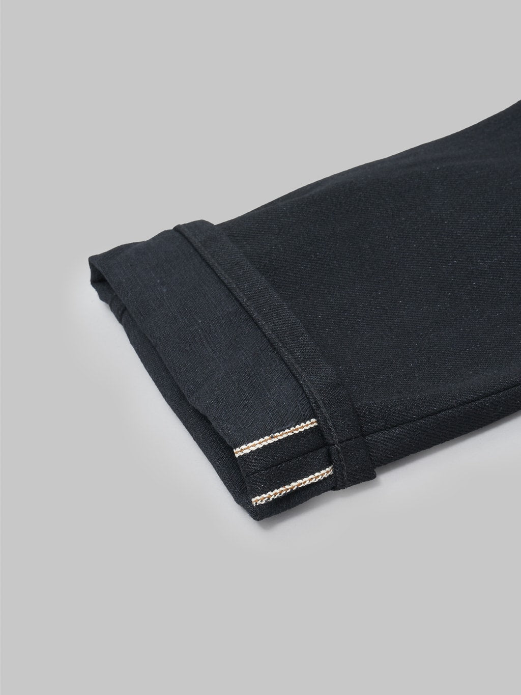 Freenote Cloth Avila 17oz Black Denim Slim Taper Jeans selvedge
