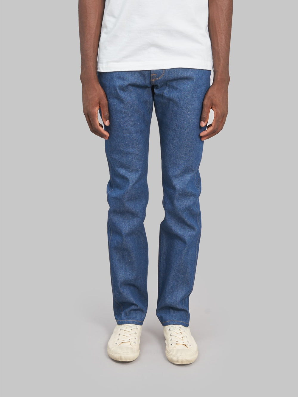Freenote Cloth Freenote Cloth Rios 12oz Vintage Blue Denim Slim Straight Jeans