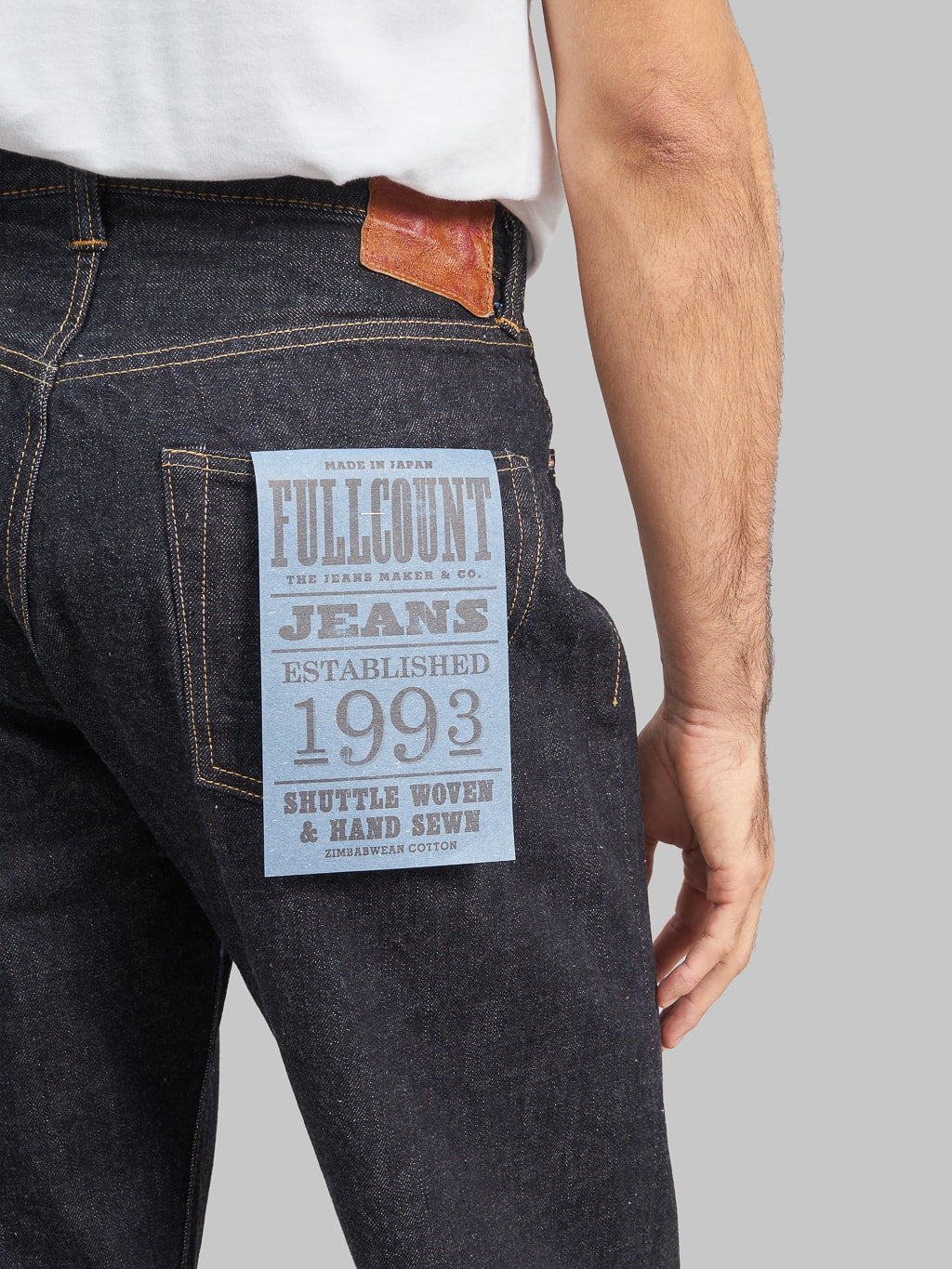 Fullcount 0105XXW 15.5oz Wide Straight Jeans