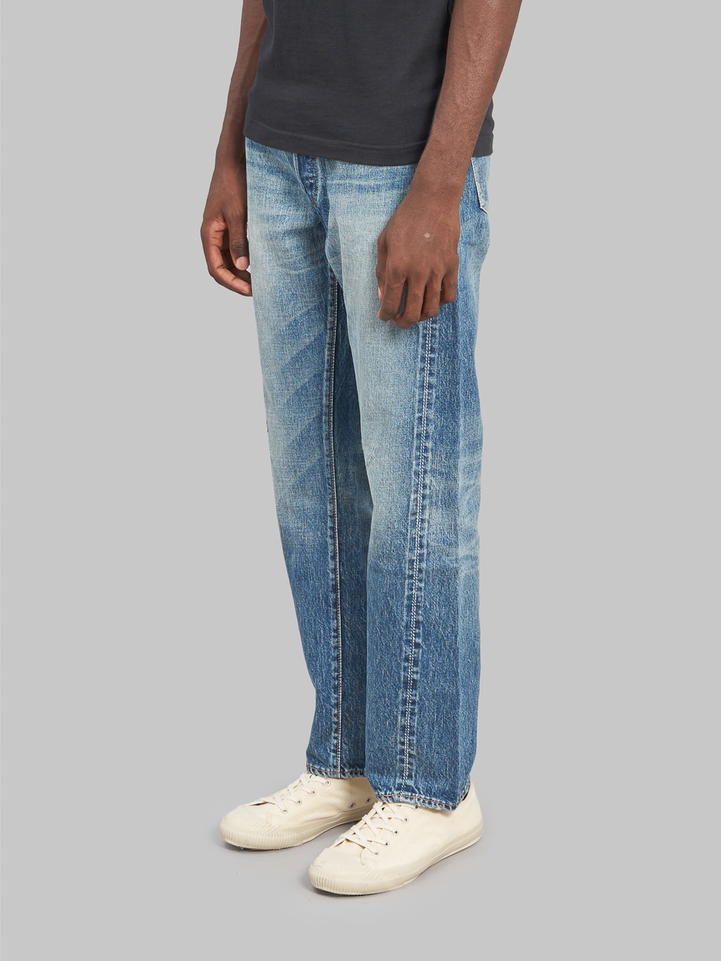 Fullcount 1101 Dartford wide Straight Jeans side fit