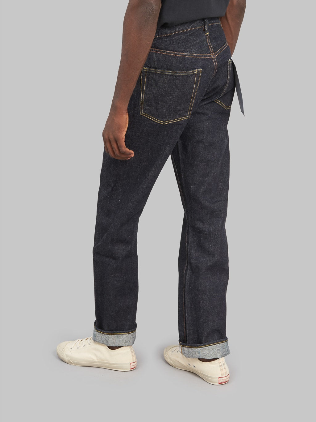 Fullcount 1101XXW regular Straight selvedge Jeans back rise