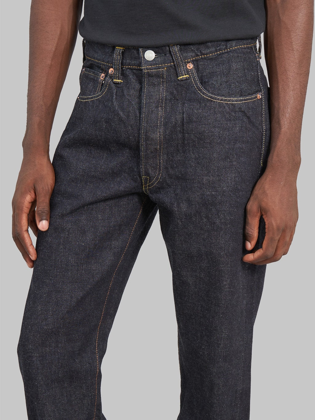 Fullcount 1101XXW regular Straight selvedge Jeans mid rise