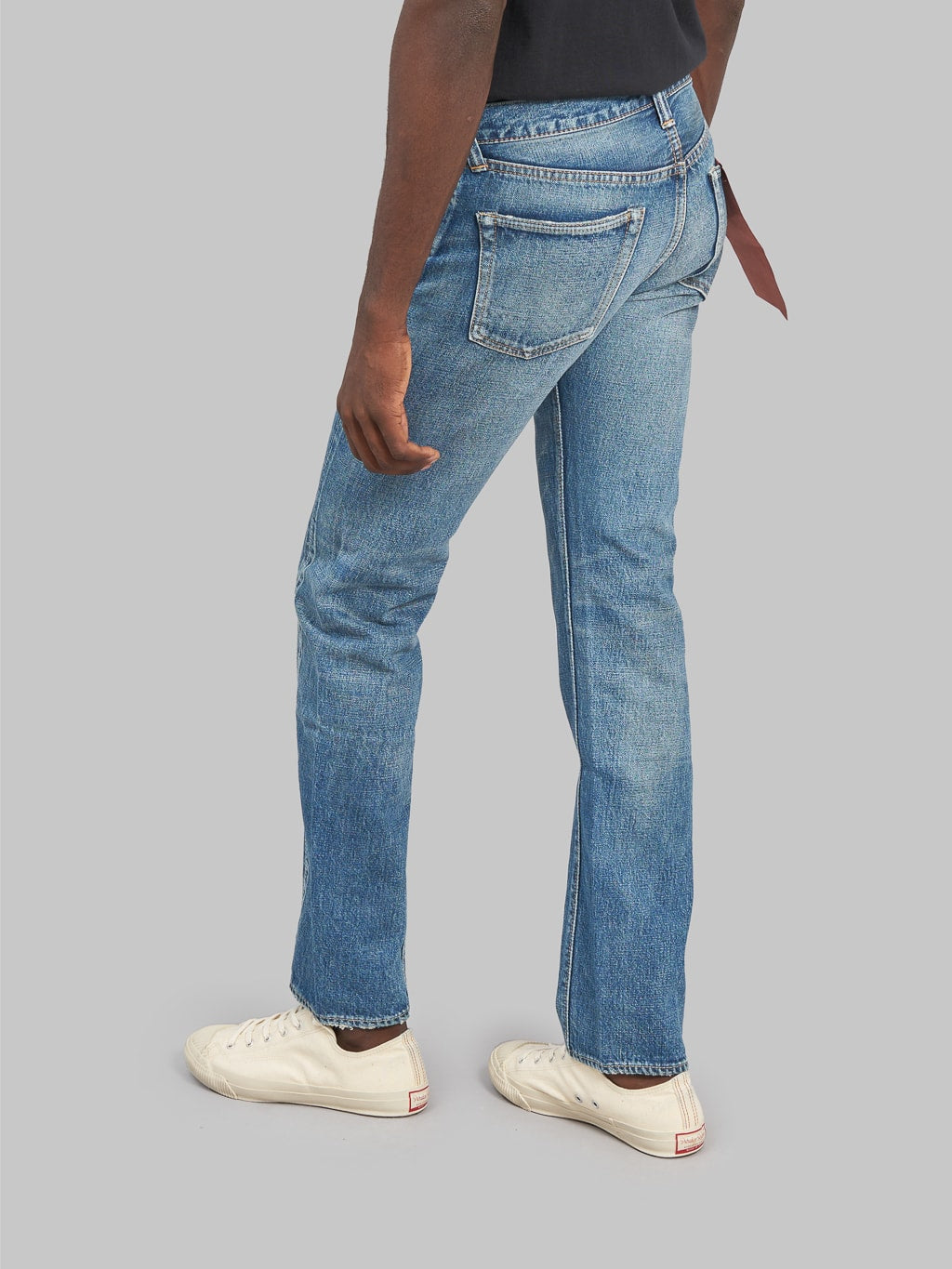 Fullcount 1108 Dartford Slim Straight Jeans leg aesthetic 