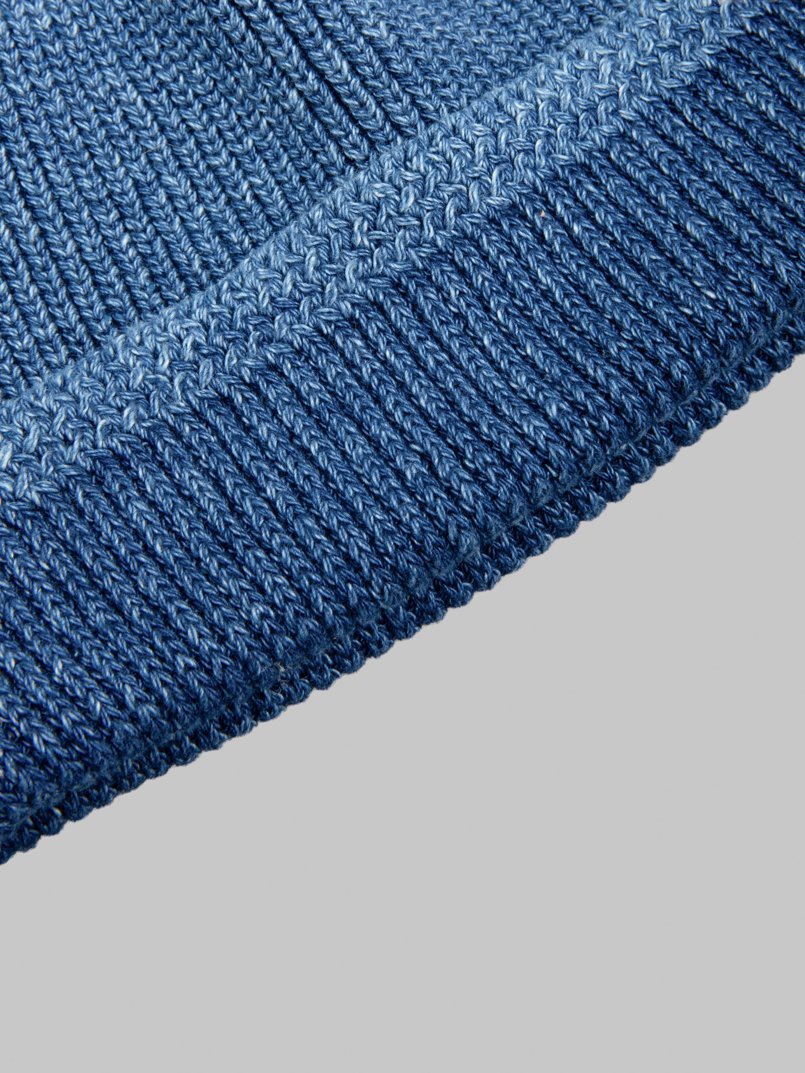 ROTOTO Indigo Mil Watch Cap Light Indigo