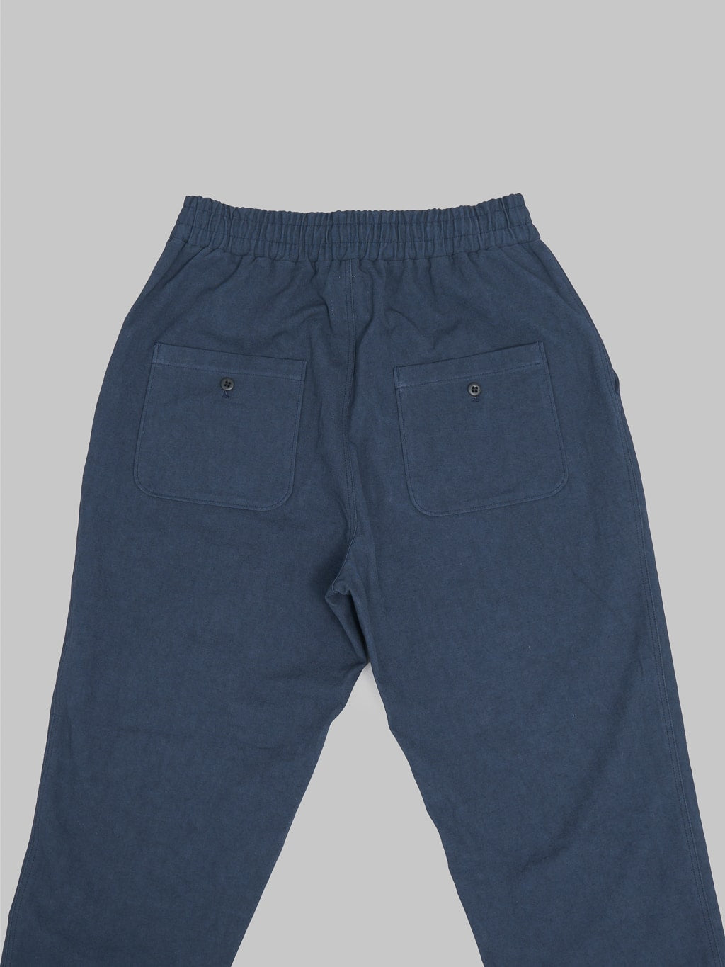 Jackman Canvas Rookie Pants Navy sulfur dyed back pockets