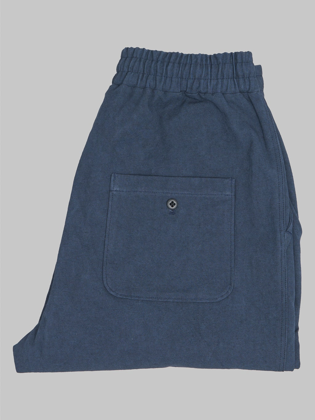 Jackman Canvas Rookie Pants Navy sulfur dyed fabric